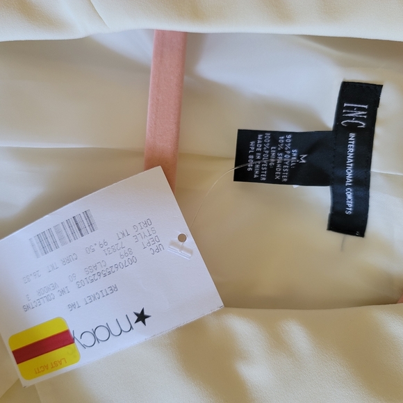 Throwback 90s INC jumper in ivory, size M, NWT! - Picture 3 of 3